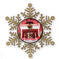 Snowflake Christmas Ornament